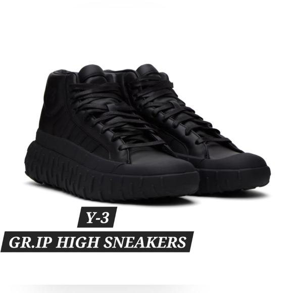 Y-3 GR.IP high sneakers, black - Picture 1 of 9
